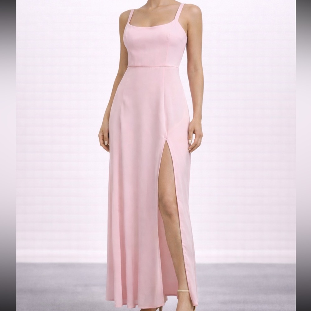 Babydoll Pink Slip Dress Y2K Fairy Whimsical Coquette Formal Hoco Dress  Garden